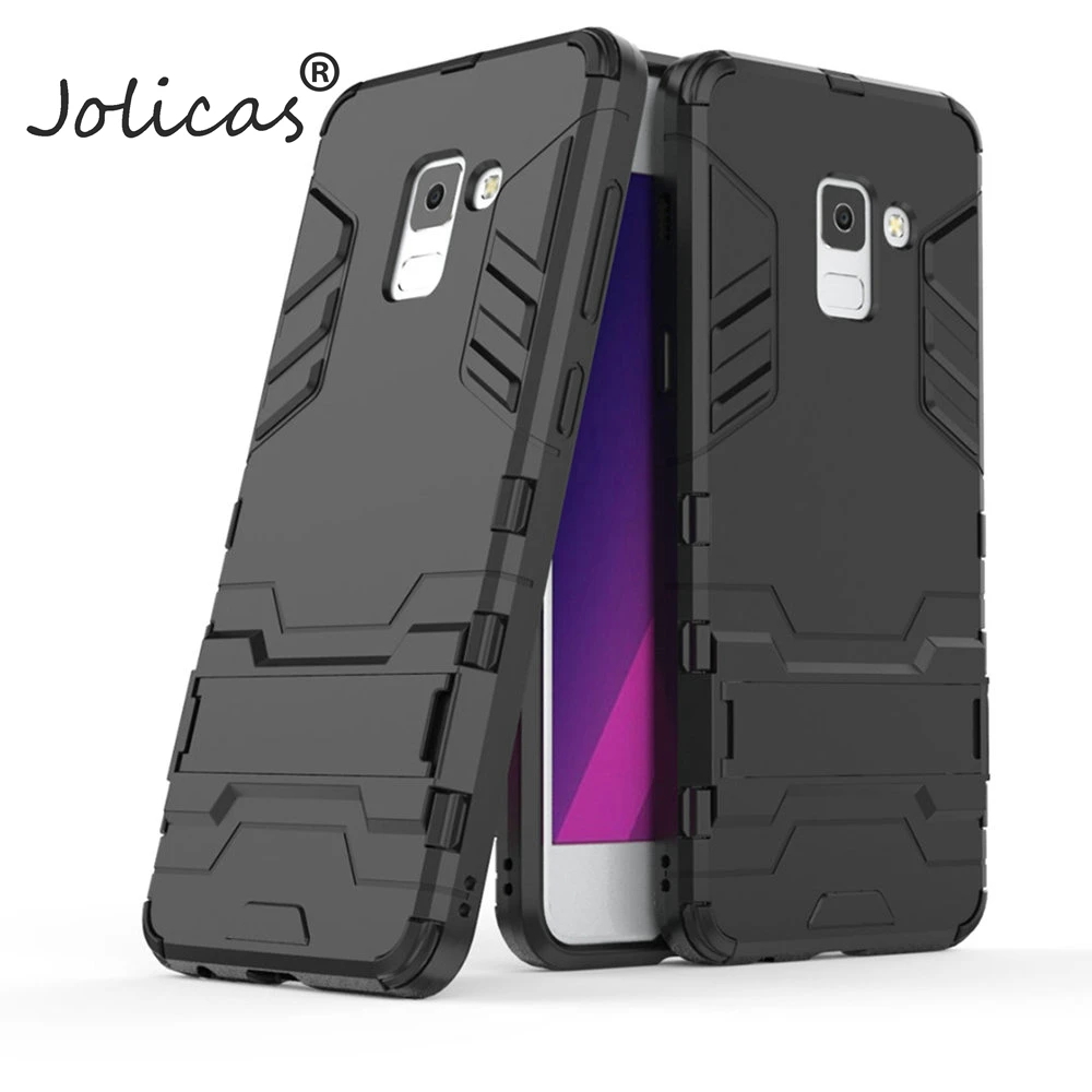 2 в 1 назад броня для samsung Galaxy A7 2018 чехол грязь ПК Coque мобильного телефона Чехлы galaxy