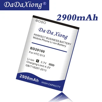 

Da Da Xiong 2900mAh BD29100 Phone Battery for HTC G13 Wildfire S A510e A510C T9292 HD3 HD3s HD7 PG76100 T9292 Phone Battery