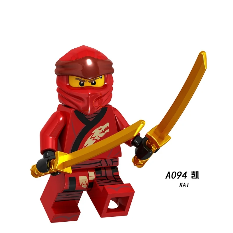 A053 фигурки ниндзя мастер у гармадон Ллойд Кай Джей Зейн Коул самурайский X ninjagoo фильм строительные блоки для детей игрушки подарки