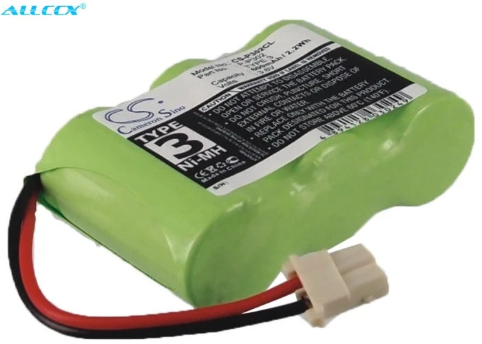 Аккумулятор Cameron Sino 600 мАч тип 3 для Panasonic 23196 23396 435501 Φ KXT9910DL P P302 KXT9608|Цифровые