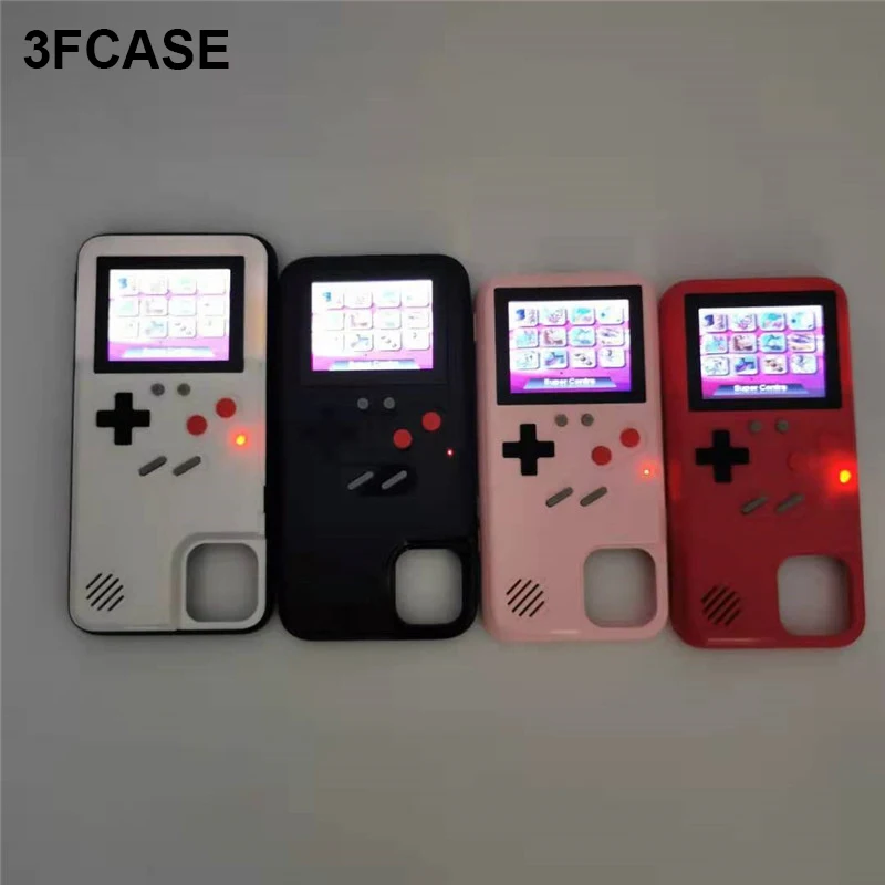 Gameboy Xr Case For iPhone 11 Case Color Screen Retro Game Cover Coque For iPhone 6
