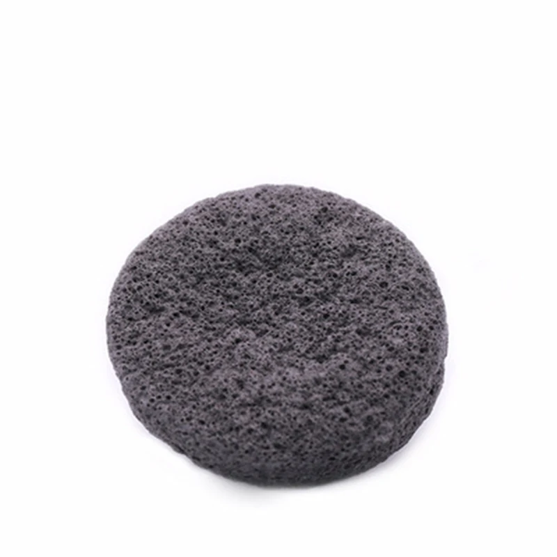 1 шт., круглая форма, спонж Konjac, косметический спонж для чистки лица, натуральный спонж Конняку, средство для очищения лица, смывка - Цвет: B