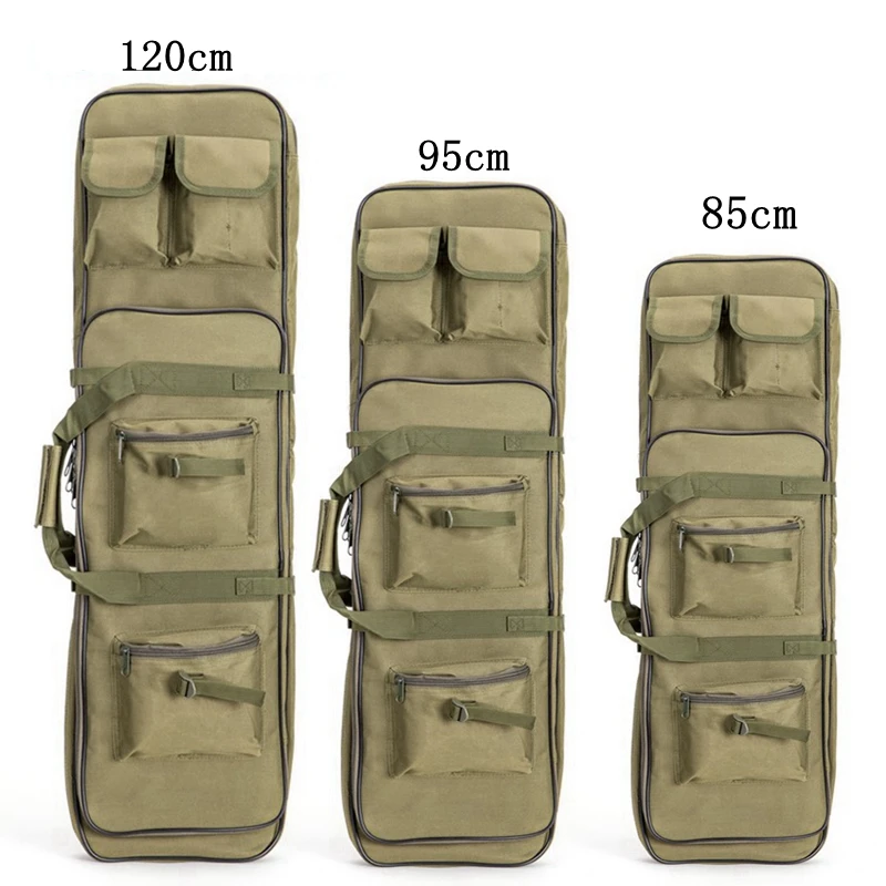 Hot Sale Dual Rifle Carrying Case Gun Bag Backpack Portable Outdoor Tactical  Long Guns Bag 33''/37''/47'' - Holsters - AliExpress