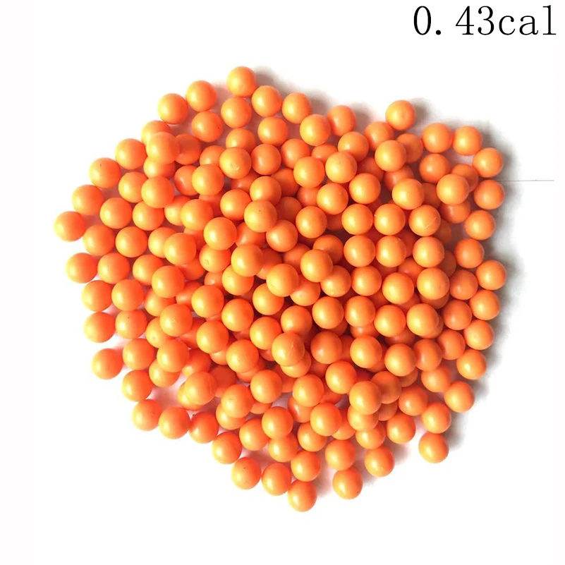 

200 шт./упаковка, резиновые шары для пейнтбола Мяч для рисования 43 калибра