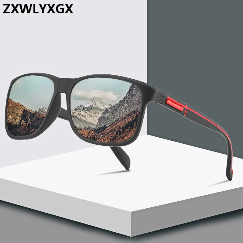 Солнечные очки ZXWLYXGX поляризационные UV400 Мужские брендовые дизайнерские