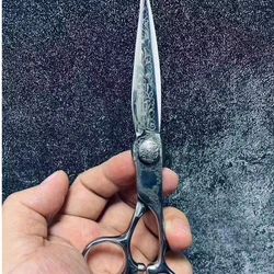 6 Professional Hair Salon Structure Scissors Set Cutting Barber Haircut Thinning Shear Scissors Hairdressing Hair Tools Scissors