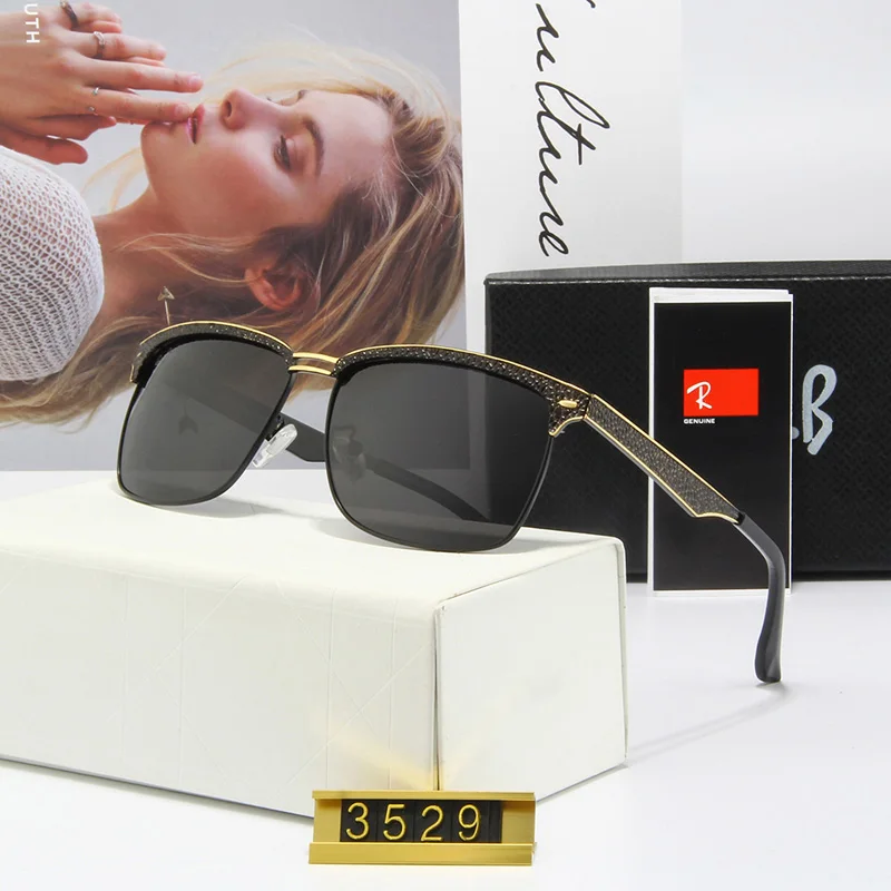 3 no box Новые модные солнцезащитные очки мужские квадратные модные очки поляризованные солнцезащитные очки высокого качества ретро солнцезащитные очки винтажные Gafas Oculos - Цвет линз: 3 no box