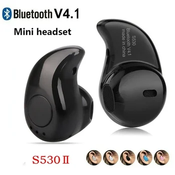 

S530 Mini Invisible Ultra Small New Bluetooth Program 4.1 Stereo Earbud Headset Hands-Free Earphones