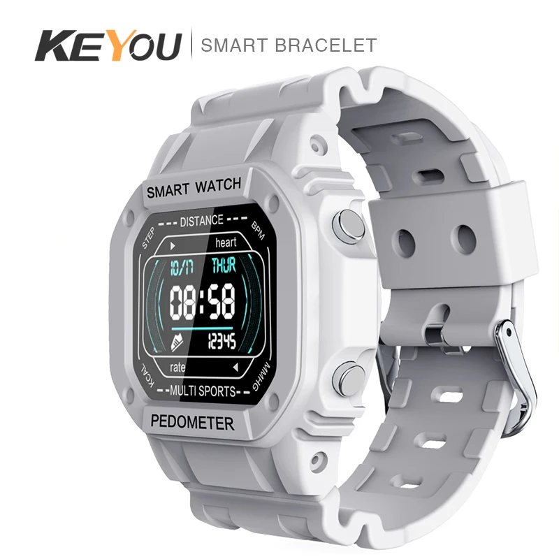 Спортивные Смарт часы 2020 200 мАч умные с монитором сердечного ритма большой