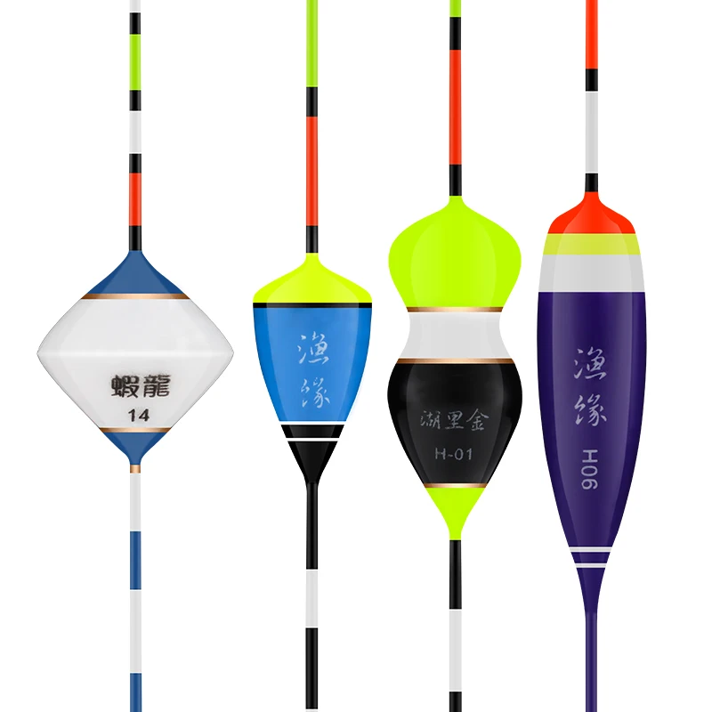 Fishing float 3pcs Nano + 3 Buoy Tube + 1 Float Holder Shallow Water Sensitive Ice Multi Color Available