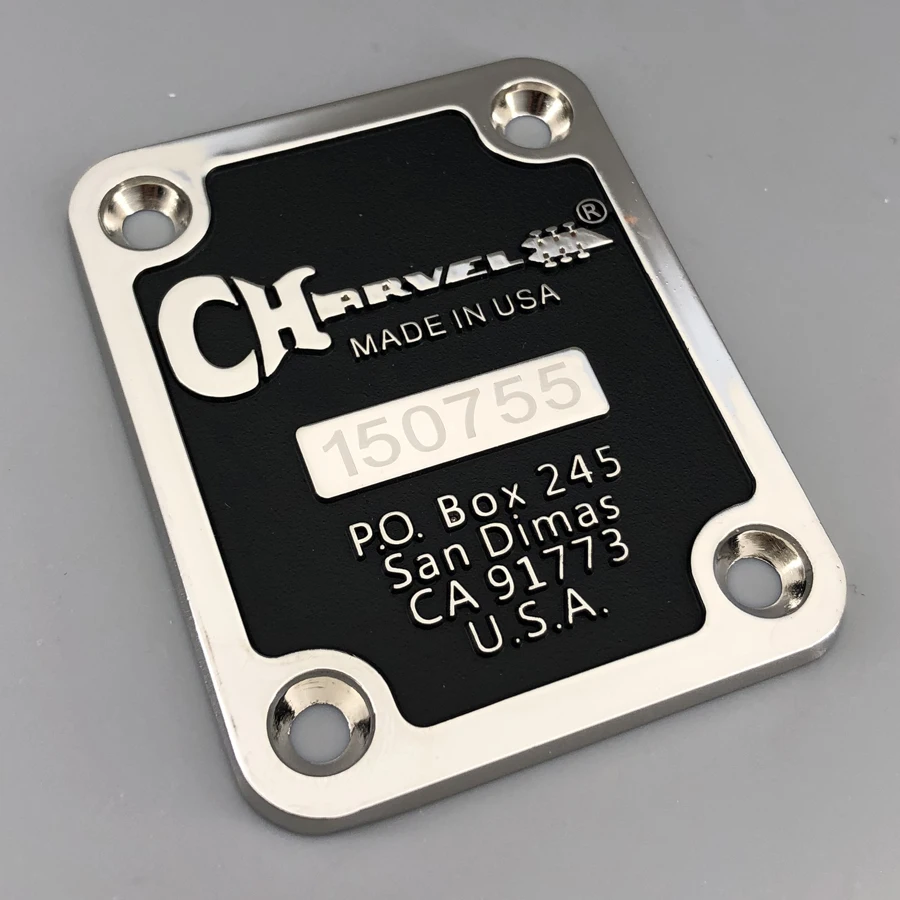 

Charvel Guitar NECK PLATE