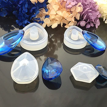 

1pc Liquid Silicone Mold DIY Resin Jewelry Pendant Necklace Lanugo Craft mold resin molds for jewelry drop shipping