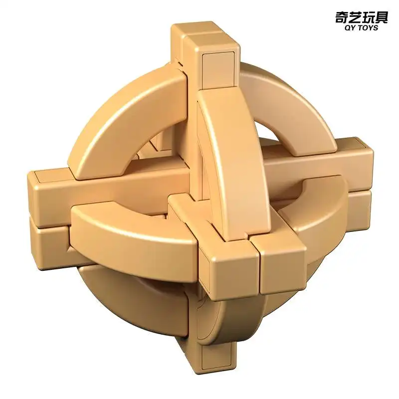 Qiyi Kong Строительная деталь Китайская головоломка король футбольный замок
