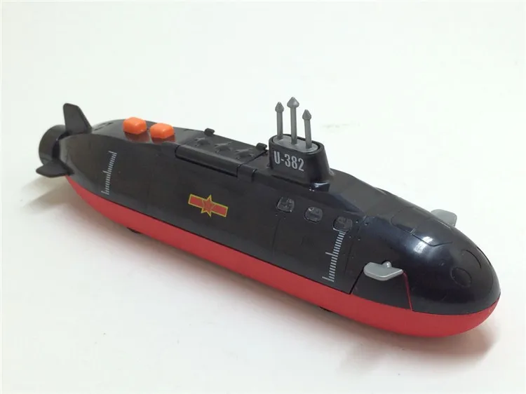 Eti сплав подводная игрушка модель Военная Модель Детские военные корабли воин лодка подводная лодка звук и световая игрушка