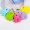 Key Pendant Daily Smooth Surface Delicate Craft Plush Bunny Pendant for Girl  Key Chain  Bag Pendant 1