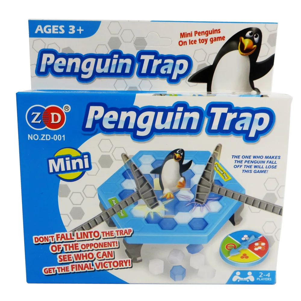 

Desktop Educational Game Save Mini Penguin qiao bing Ice Taiwan Parent And Child Age of 5-7 Children'S Educational Toy