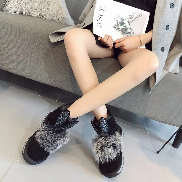 BELLECOM/зимние ботинки на платформе; zapatos; ботильоны; кожаная обувь для женщин; Цвет Черный; женские ботинки; sboot