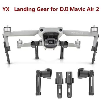 

YX For DJI Mavic Air 2 Landing Gears 37mm Heightened Extension Support Landing Legs Bracket for Mavic Air 2 Drone Accessories