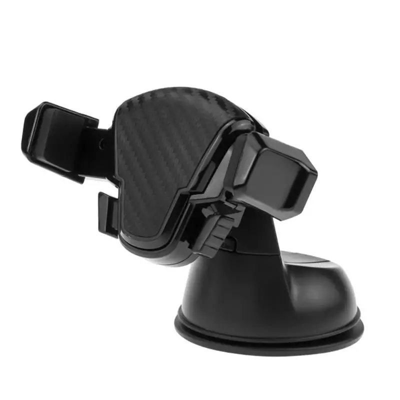 Car Phone Clamp Holder 360 Rotation Console Dash Board Mount for 4-6 inch