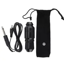 Quiet Strong Motor Tattoo Machine Rocket Short Pen Electric Tattoo Gun Eyebrow Lip Permanent Makeup Machine With RCA Interface