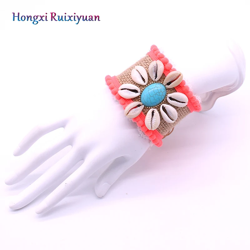Bohemian Bracelet Retro Lace Jewelry Shell Flower Unique Creative Design Women Fashion Gift Jewelry|Браслеты| |