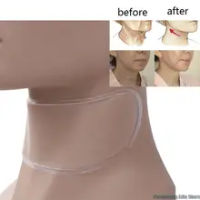 

Reusable Anti Wrinkle Neck Pad Silicon Transparent Anti Microgroove Removal Neck Sticker Skin Care Silica gel patch arruga TSLM2