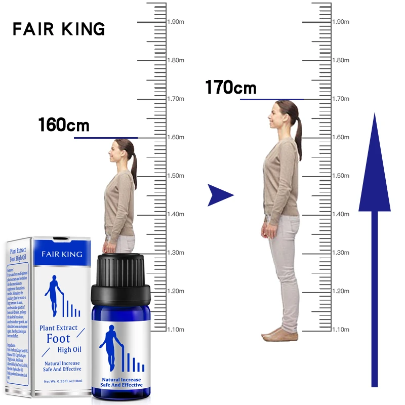 Растительное эфирное масло для роста ног, масло для увеличения роста, уход за телом, успокаивающее Здоровье ног, уход за кожей, масло для роста костей