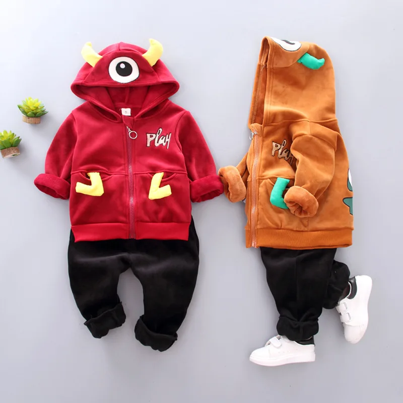 

Korean-style 18 Years Fall And Winter Clothes Two-Piece Set Baby-Year-Old Autumn & Winter Children Infants Clothes Casual