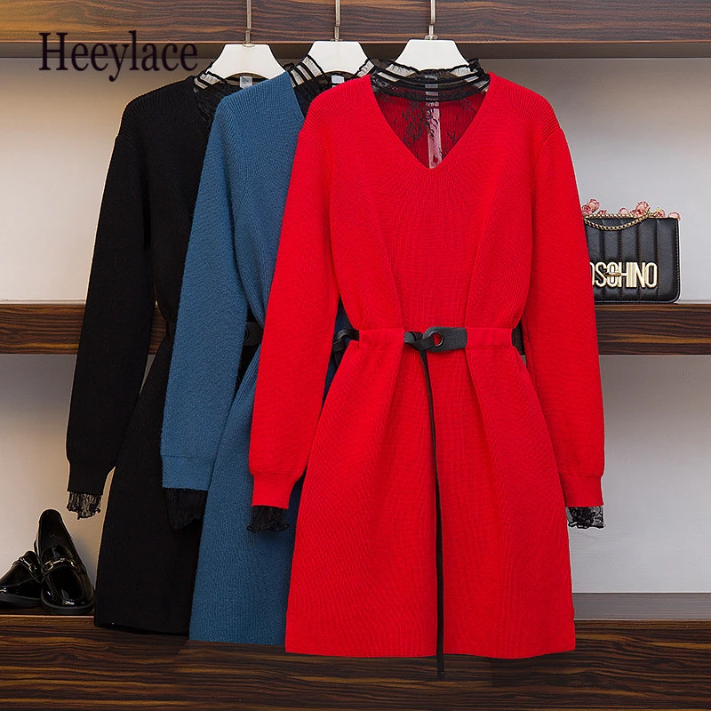 long sleeve stretchy dress