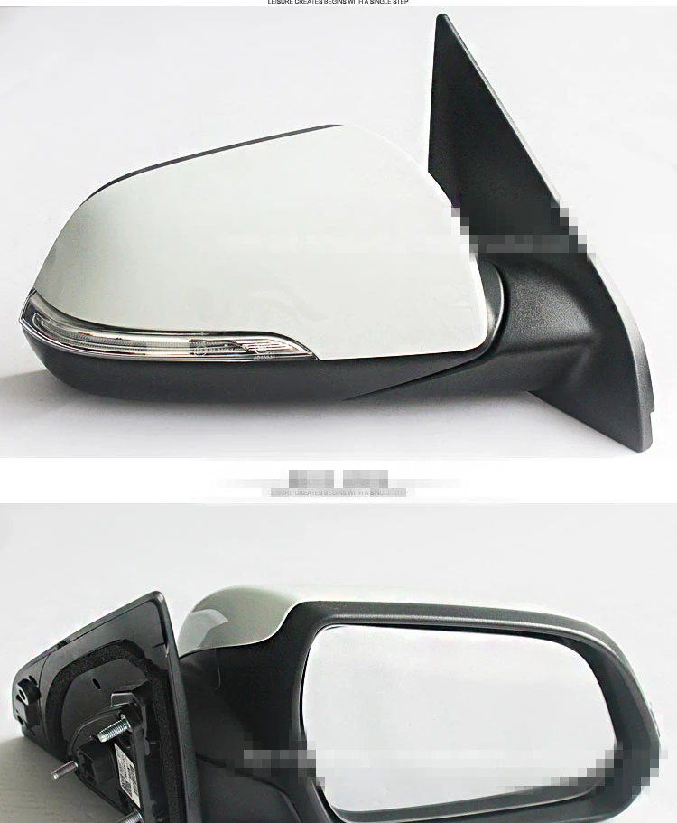 

FOR HYUNDAI IX25 folding lamp rearview mirror assembly Low with modified 3line 5line 8line low in high Red white blue orange