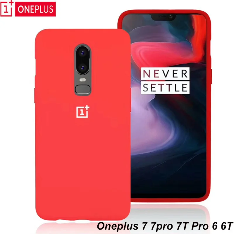 Oneplus 7 Pro Чехол с оригинальным современным силиконовым мягким сверхтонким