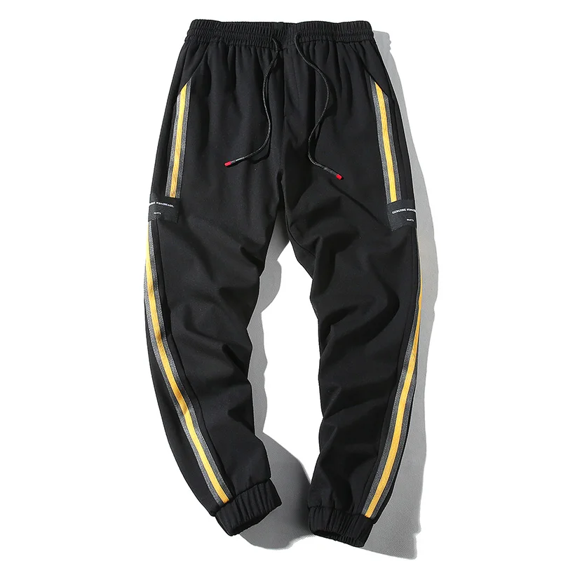 Yellow Pants Men SingleRoad брюки карго мужские хип-хоп Уличная Одежда Бегунов мужские корейские японские стильные спортивные штаны модные повседневные брюки для мужчин - Цвет: Yellow Pants Men