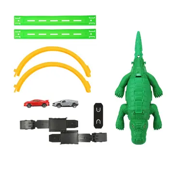 

Track Car Kids Vehicle Children Toy 360 degree Loopback High Simulation Rail Cars Assembly Simulated Model