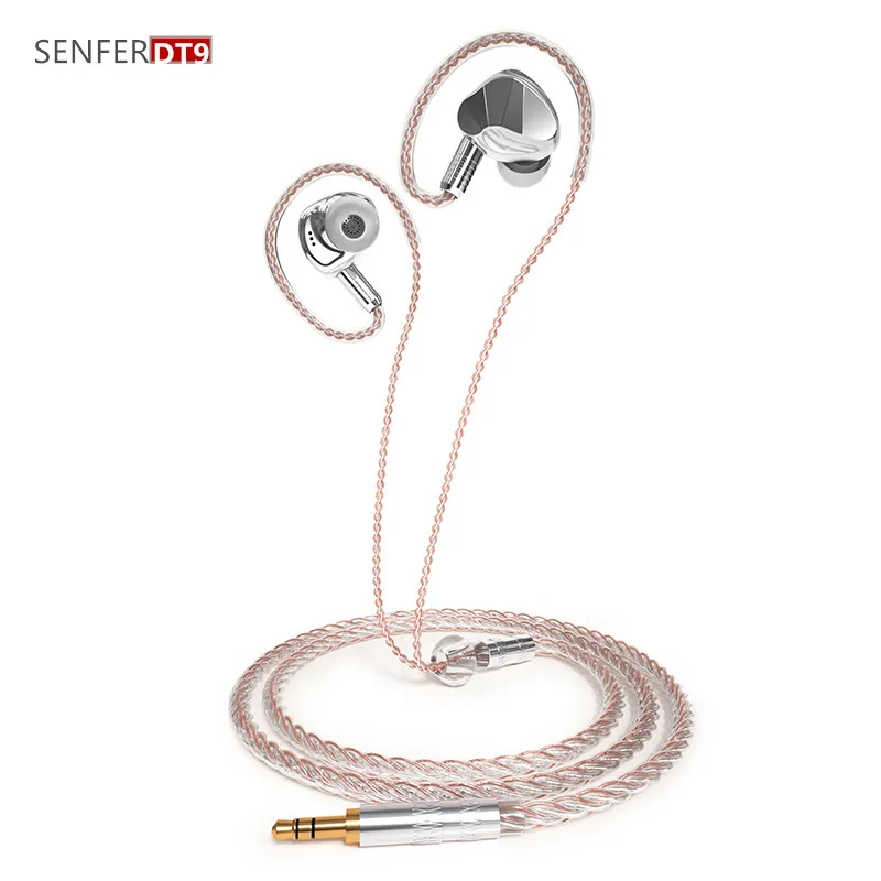 Наушники-вкладыши seper DT9 1DD Knowles BA гибридные металлические Hi-Fi наушники-вкладыши со