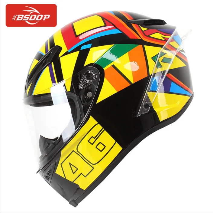 Cask moto cyklowy шлем moto s moto rcycle шлем capacete de moto cicleta moto casco moto cross cascos predator capacetes шлемы - Цвет: 1