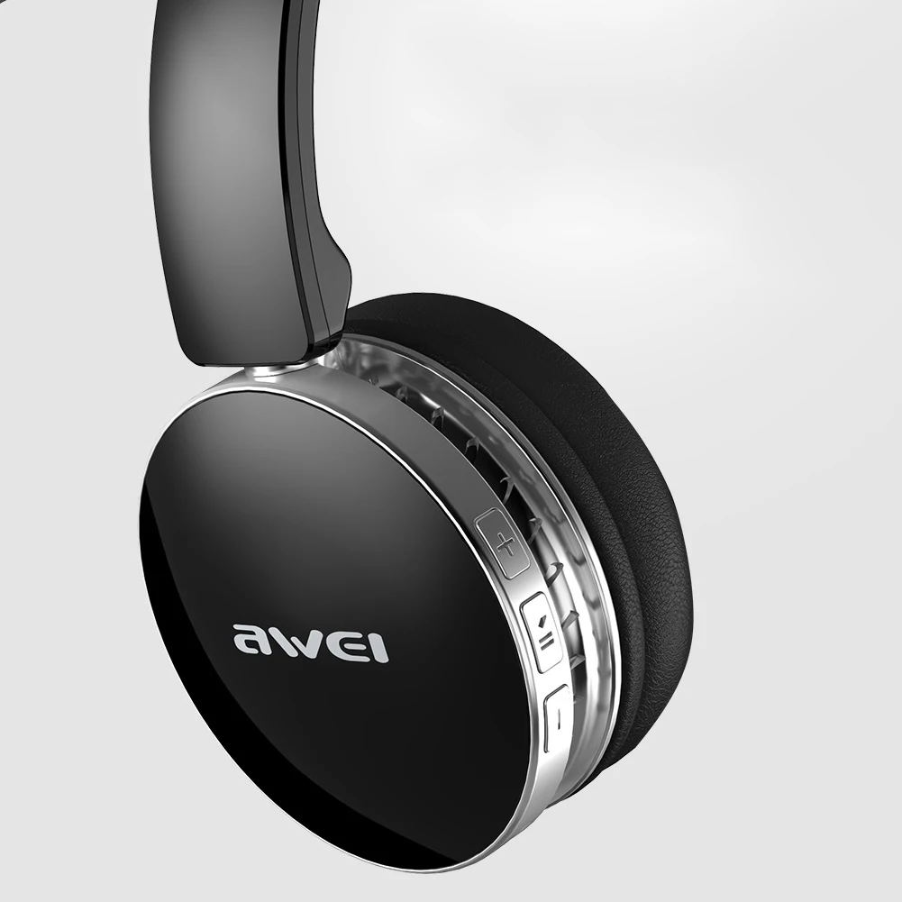 Складные Hi Fi стереонаушники AWEI A500BL с Bluetooth беспроводные наушники Спортивная