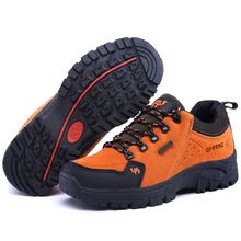 Outdoor Men Hiking Shoes Women Waterproof Trekking Boots Breathable Sports Mountain Climbing Shoe Walking Sneakers Male