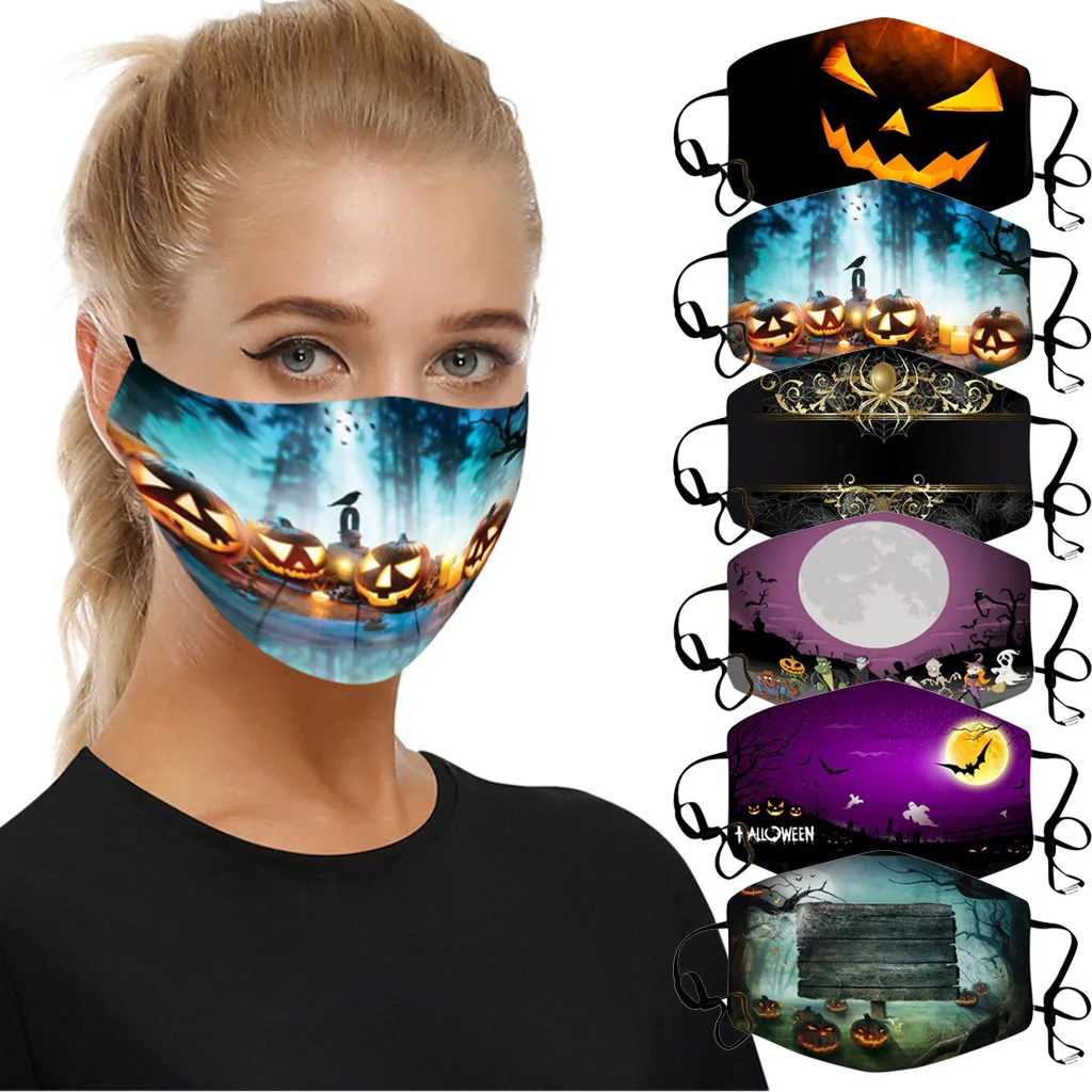 3D бесшовная Волшебная повязка на голову Череп призрак клоун шея Gaiter покрытие для