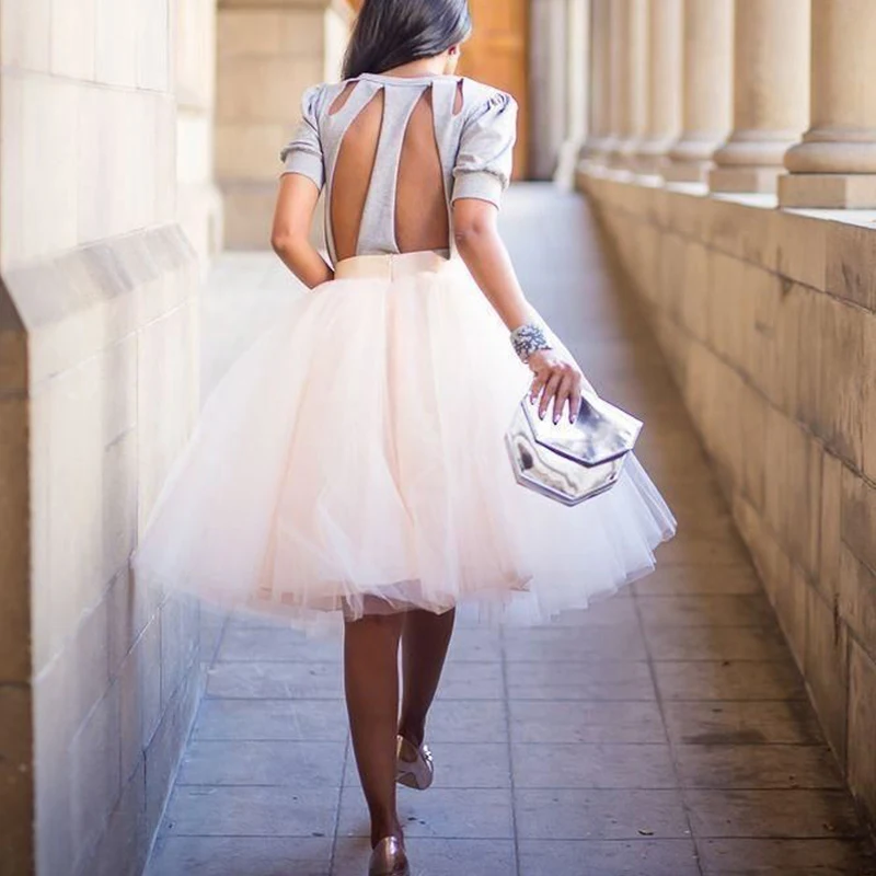 Модная многослойная фатиновая юбка для женщин и взрослых; юбка-пачка принцессы для балета; юбка для танцев; бальное платье; Dotrend