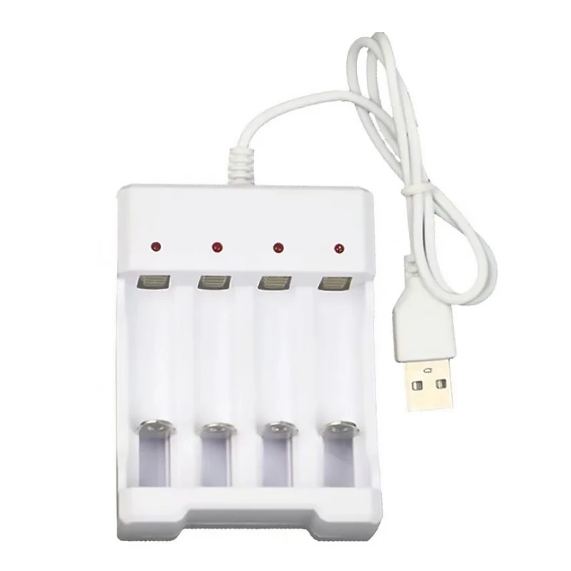 

Universal USB Output 3 / 4 Slot Battery Charger Adapter For AA / AAA Battery Rechargeable Quick Charge Battery Charging Tools