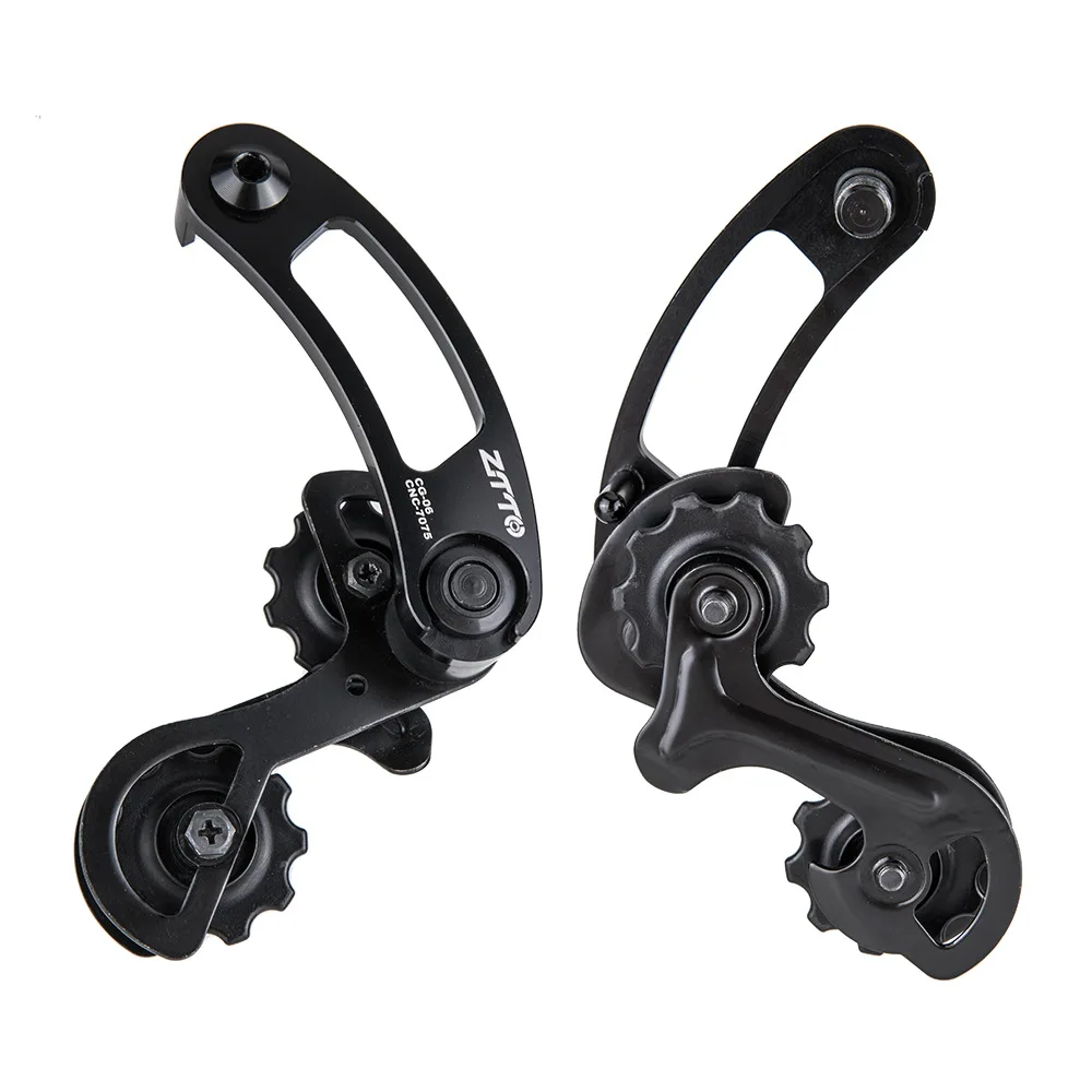 Transmission components accessories Aluminum Alloy 7075 CNC Single Speed Chain Tensioner Converter for MTB Bike