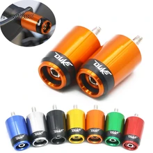 Для KTM RC DUKE 125 250 390 690 990 7/" 22 мм мотоцикл алюминиевый рычаг управления ручки торцевые колпачки Руль конец сбалансированный штекер слайдер