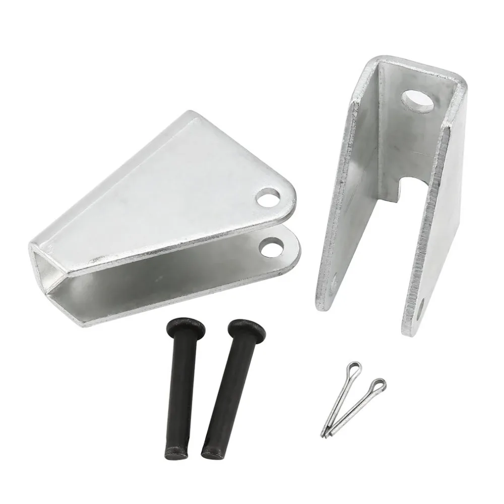 2pcs Electric Push Rod Motor Heavy Duty Linear Actuator Bracket DC Reciprocating Motor Portable Mounting Bracket