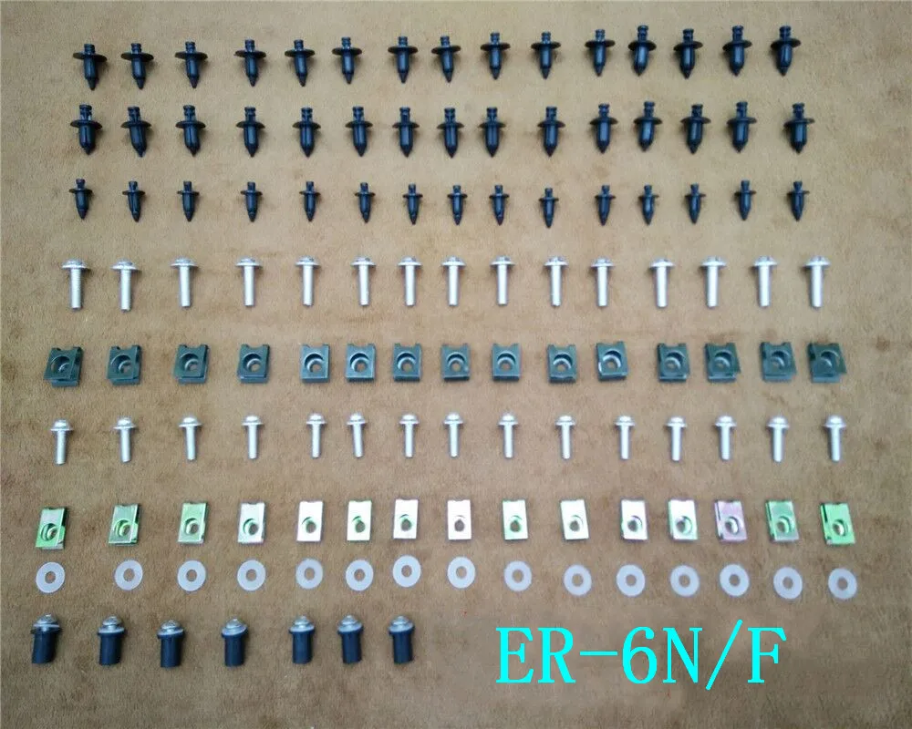 

Fairing Bodywork Kit Bolts Screws For Fit For Kawasaki ER-6N/F 2009-2015