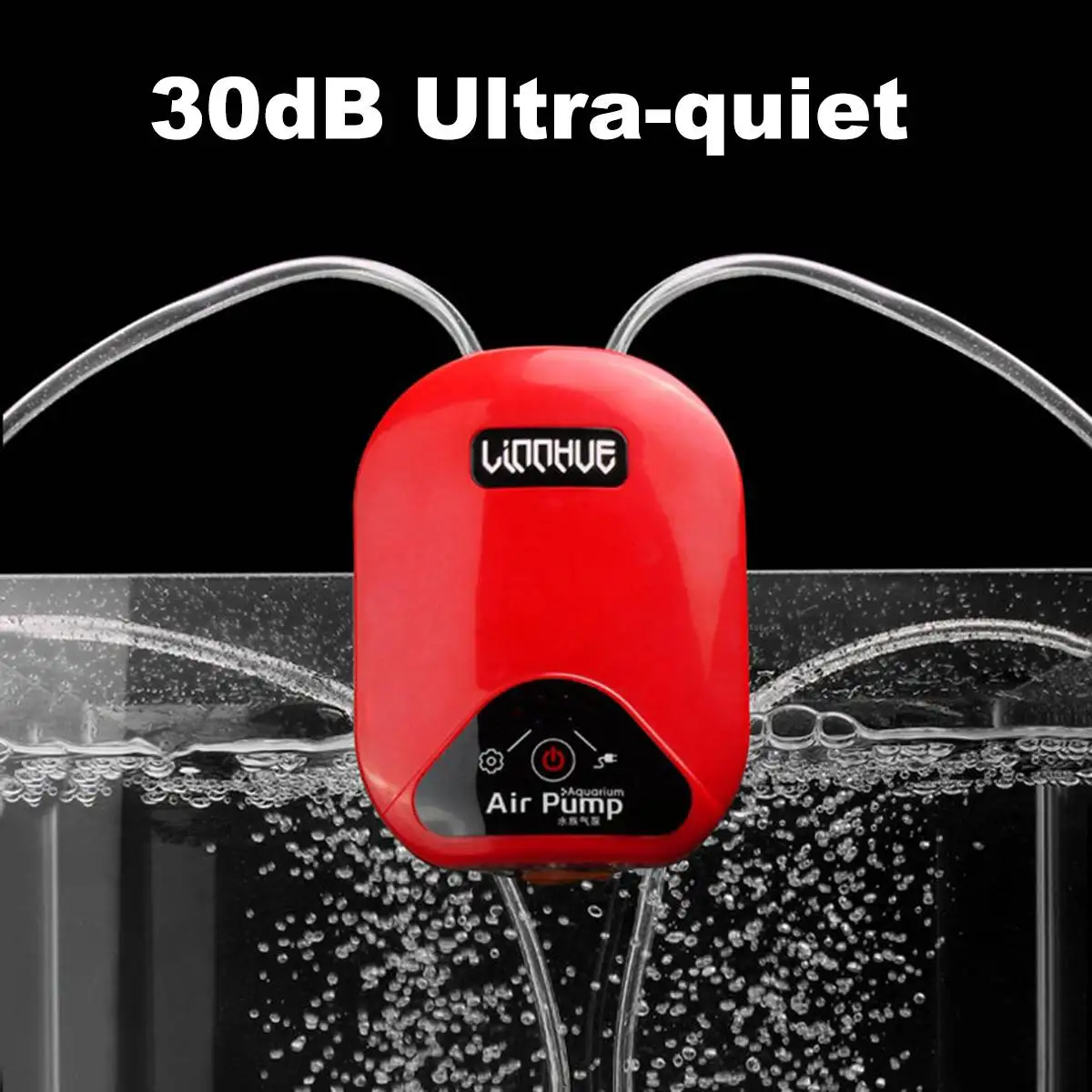 2-в-1 аквариумный насос аквариума пруд кислородный насос USB Li-Ion Батарея мини аксессуары для аквариума на открытом воздухе Для рыбалки