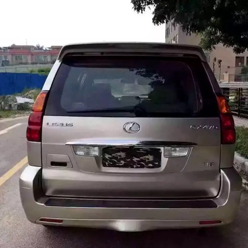Красиво украшенный автомобиль спойлер для Lexus GX470 2004 2005 2006 2007 2008 грунтовка Цвет украшение в виде хвостового крыла задний спойлер на крыше
