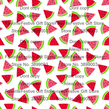 

165*100cm Watermelon patchwork printed stretch spandex silk cotton fabric for Tissue Kids home textile for Sewing Tilda Doll