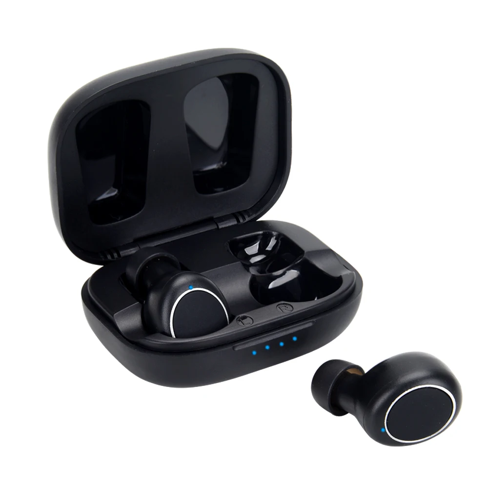 Mornlex mt05 tws bluetooth 5.0 fones de ouvido estéreo sem fio botão controle cancelamento ruído jogos esportes à prova dheadset água fone