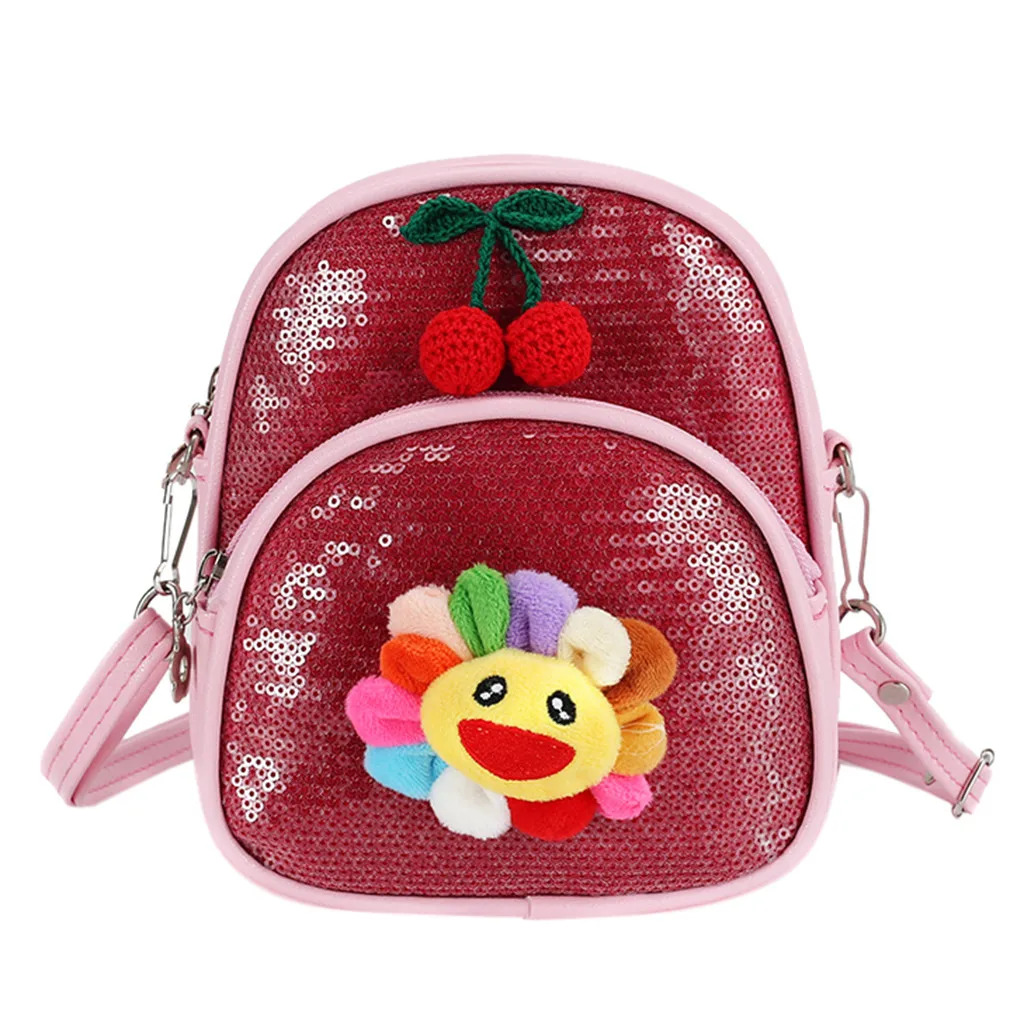 Инсулярная школьная сумка с блестками, милая маленькая сумка с кроликом, индивидуальная Детская сумка для девочек, г., горячая новинка, школьная милая сумка#45 - Цвет: E