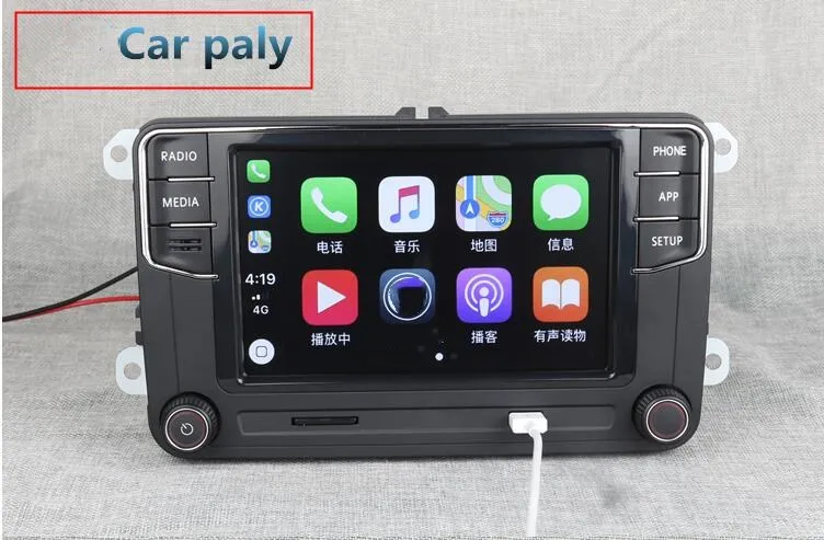 Радио MIB RCD360 Carplay 6RD 035 187B RCD 360 для Golf 5 6 JETA MK5 MK6 Passat B6 B7 CC Tiguan Touran | Автомобили и
